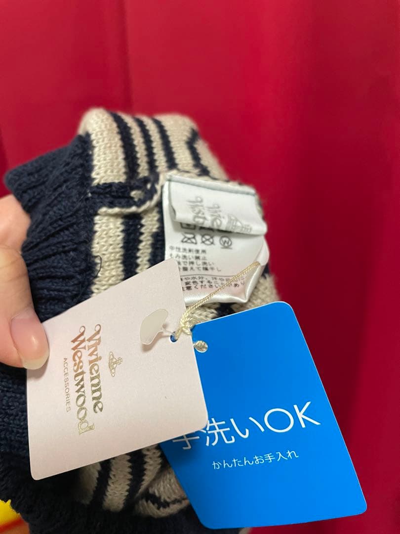 たいよう様本日限定未使用ヴィヴィアンオーブハート綿ニットベレー