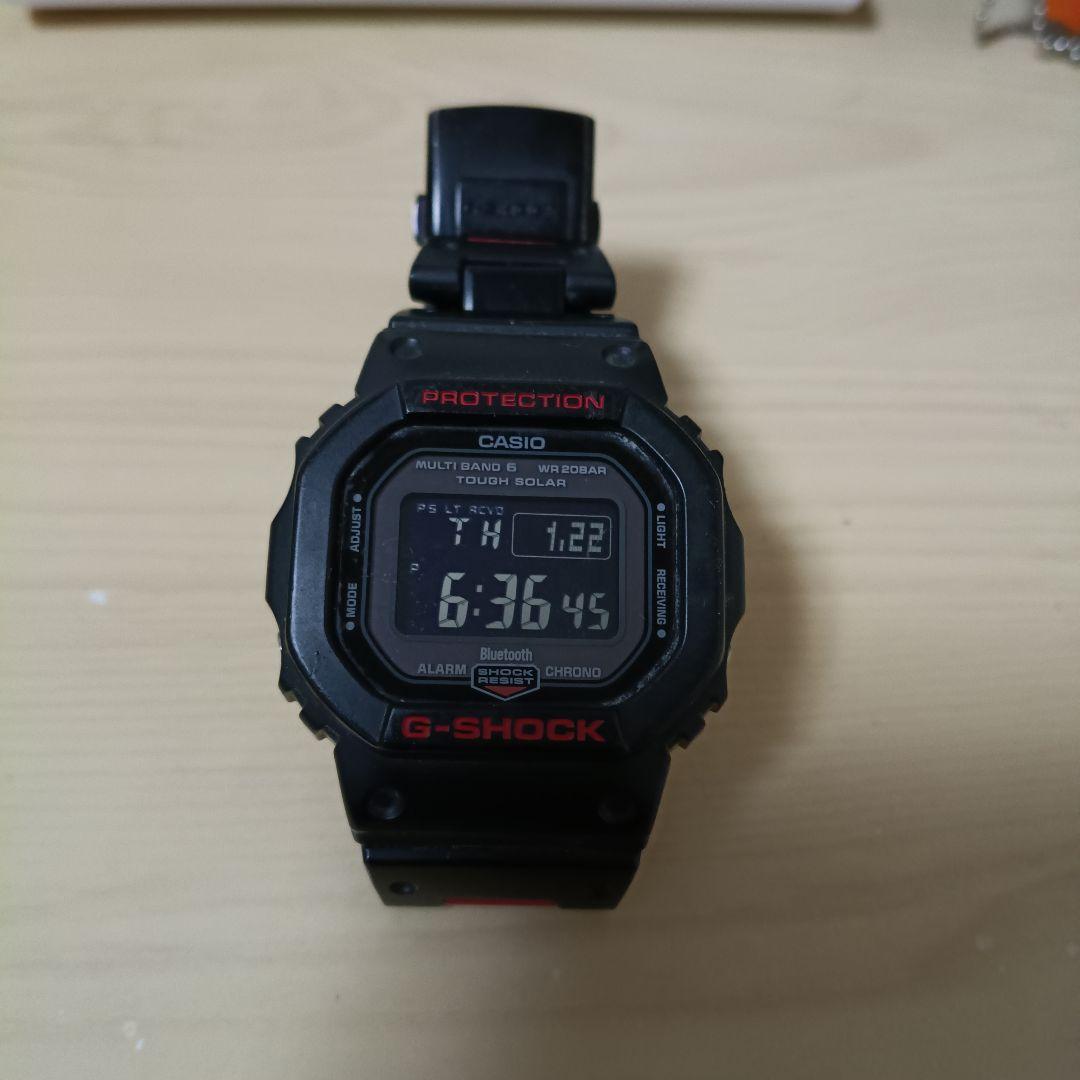CASIO G-SHOCK GW-B5600 ブラック/レッド CASIO G-SHOCK Black & Red GW-B5600AR-1 Solar Radio Men's Watch New