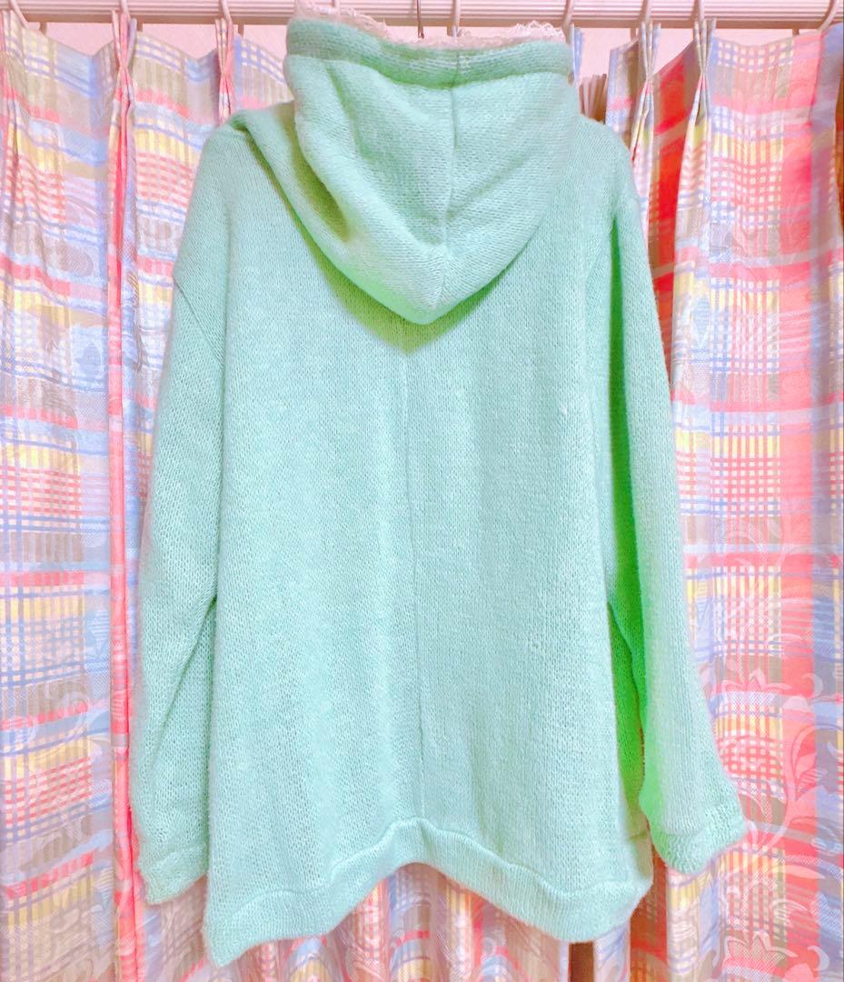 LISTEN FLAVOR ゆめかわ パステル カーディガン パーカー 古着 - メルカリ