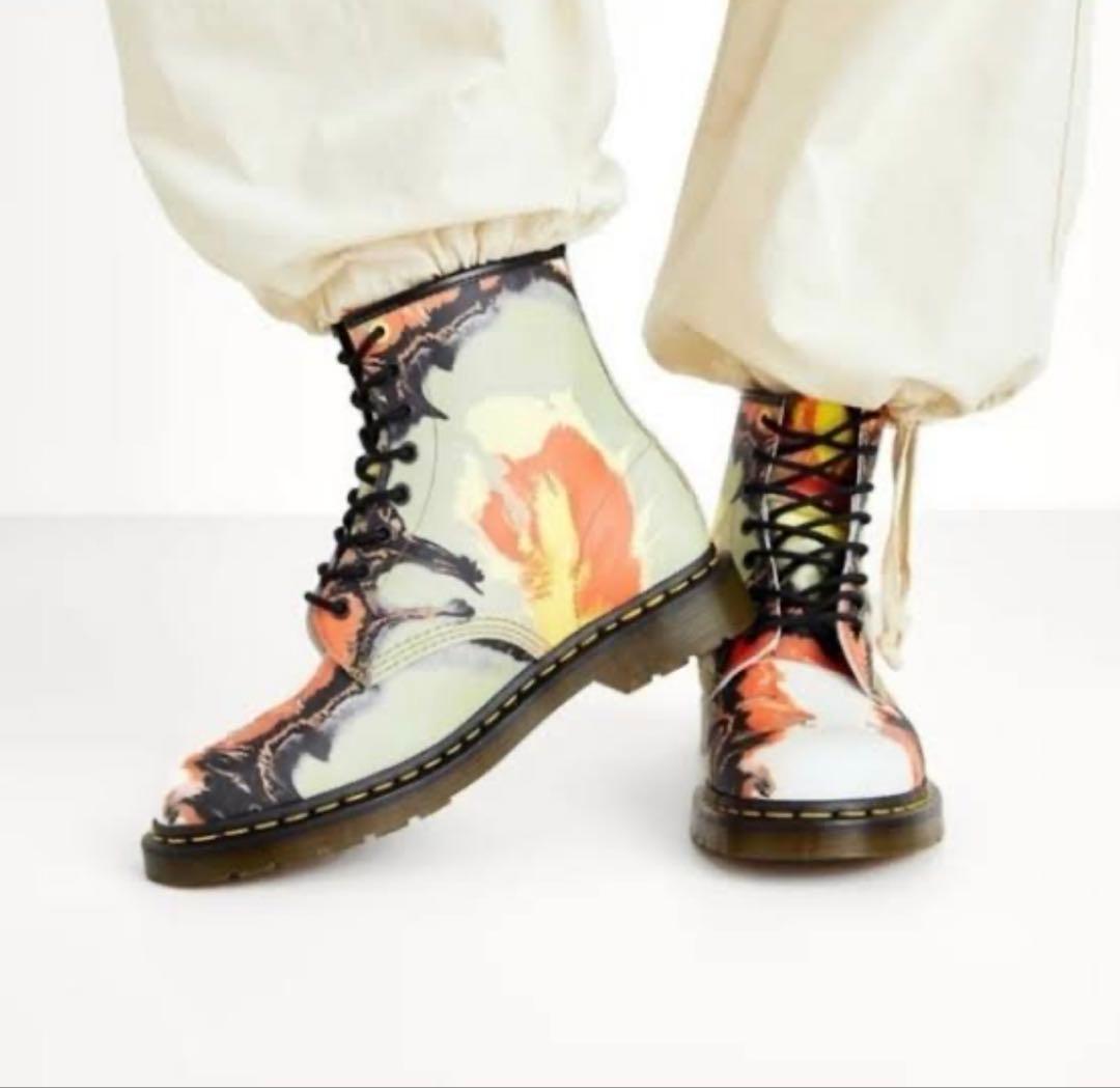 新品未使用【ドクターマーチン】 8ホールレースアップブーツ コラボ 23.5cm