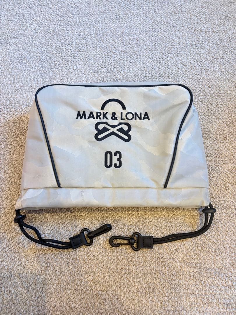 ［内田］MARK & LONA カモフラージュアイアンカバー　未使用 MARK&LONA（マークアンドロナ） アイアンカバー ライトグレー 迷彩