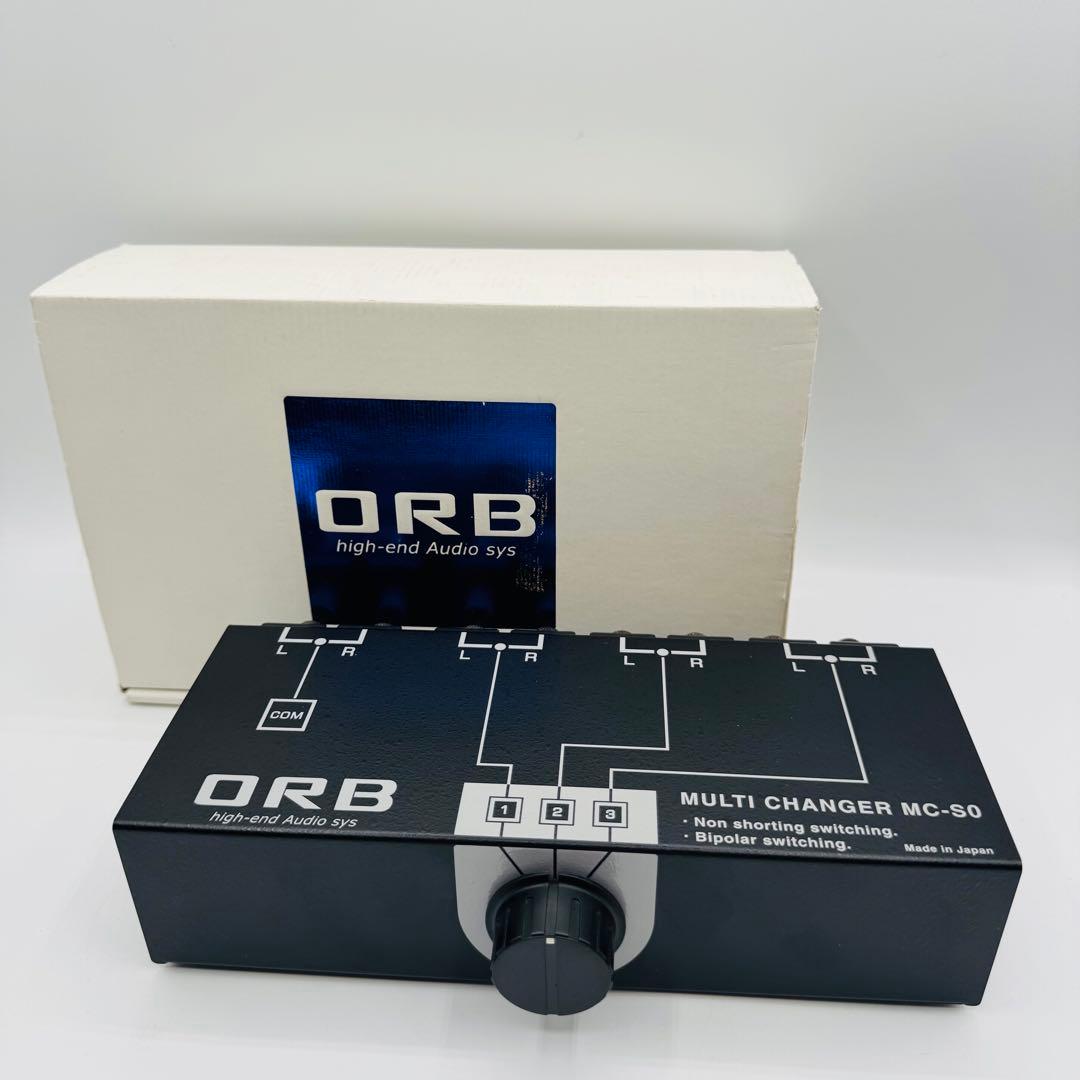 極美品】ORB MC-S0 スピーカーセレクター アンプセレクター - メルカリ