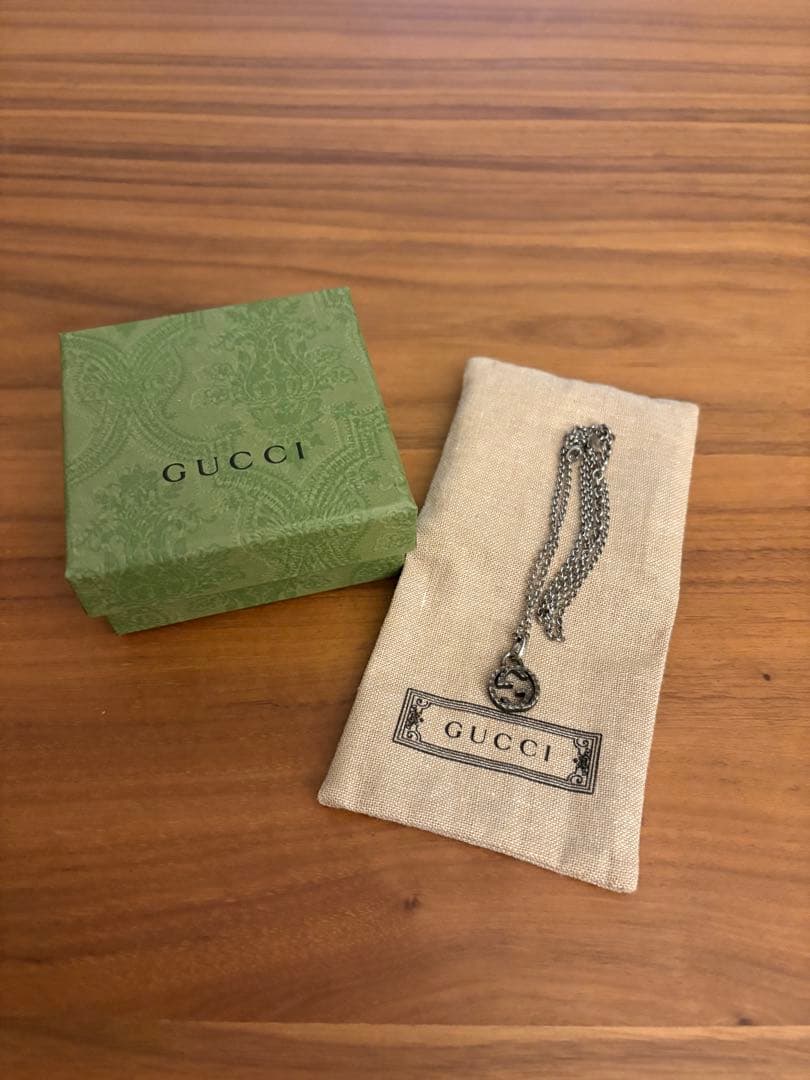 GUCCI ロゴ　ペンダントネックレス グッチ GUCCI ネックレス ジュエリー ペンダント GGロゴモチーフ
