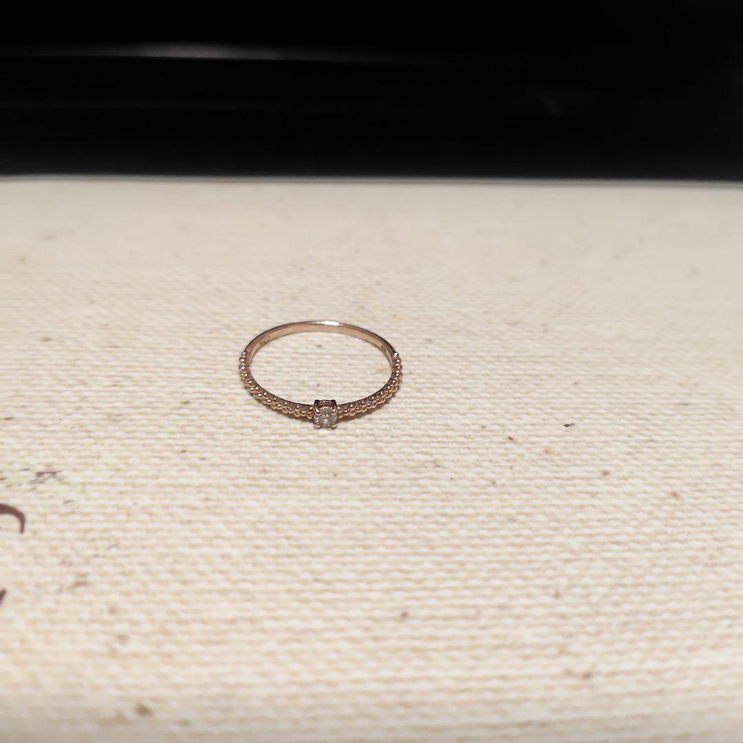 K１０ＰＧダイヤモンドリング ペア】K10PG ダイヤモンド リング|festaria Online Shop(フェスタリア