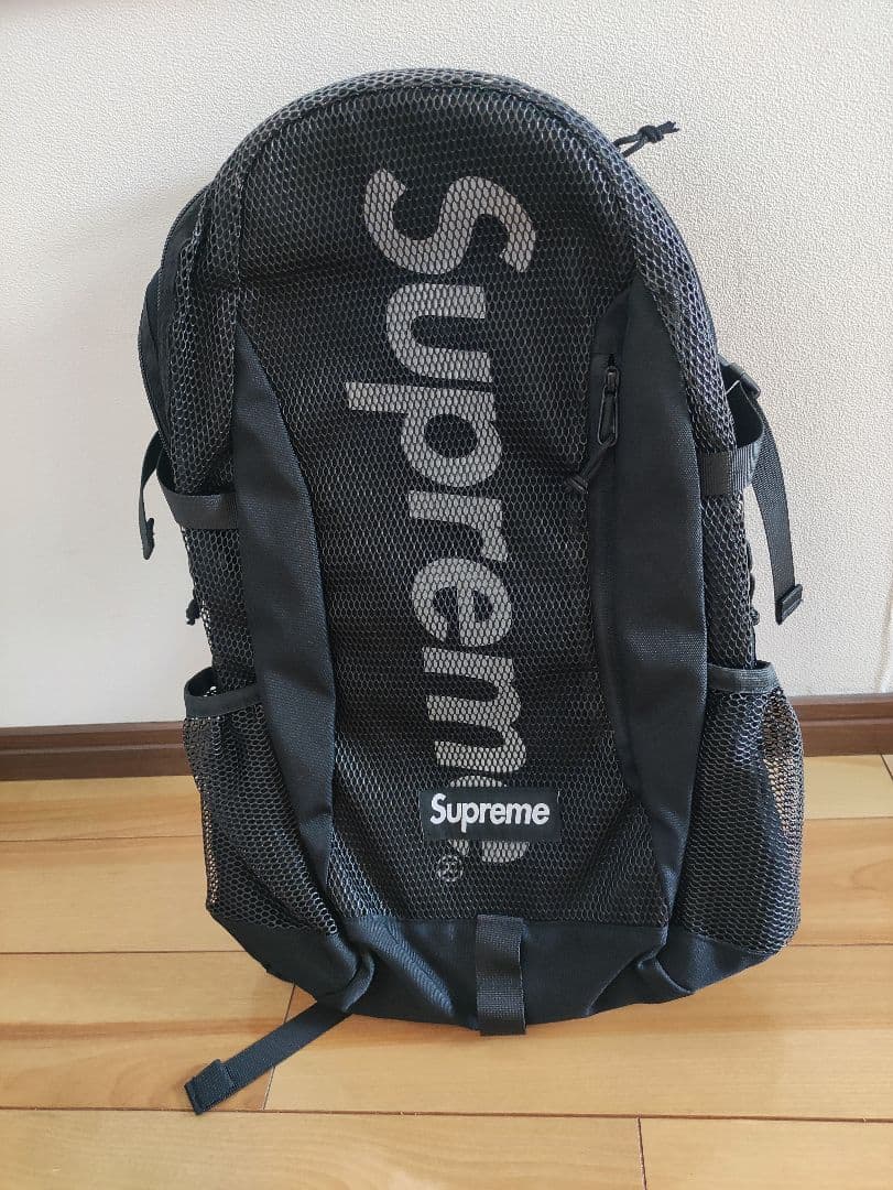 美品 Supreme 20SS Backpack ブラック Supreme Backpack (SS20) Black 3m Lightly Used Read Description | eBay