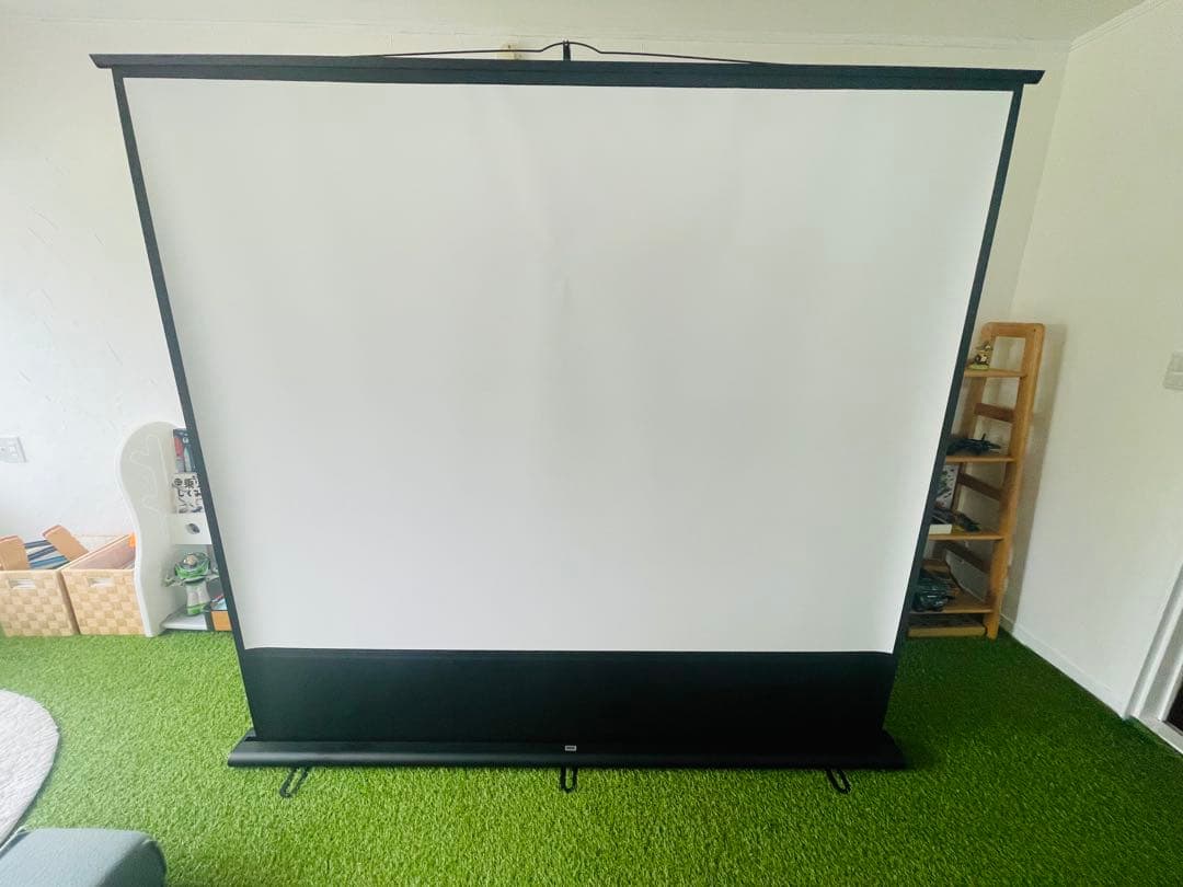 プロジェクタースクリーン 100インチ PRS-Y100K 自立式 映像良好 SANWA SUPPLY（サンワサプライ） プロジェクタースクリーン 100インチ