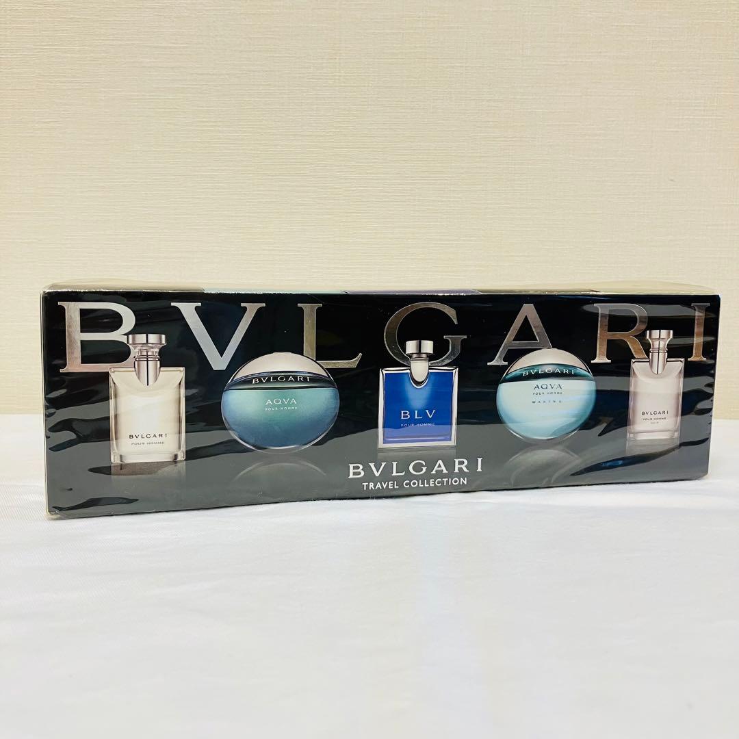 新品 BVLGARI ブルガリ トラベルコレクション ミニ香水 5本セット