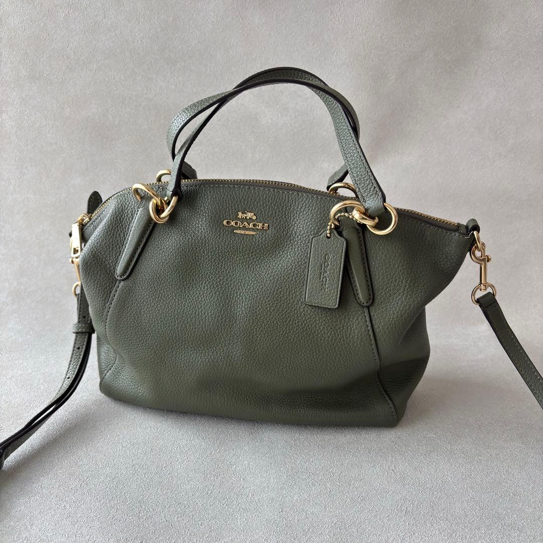 【美品】COACH オリーブグリーン ハンドバッグ COACH（コーチ） COACH CM544 ラナ ショルダー バッグ オリーブ