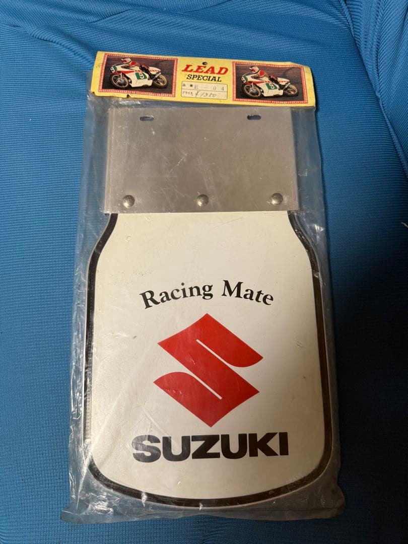 白　当時物 リード　LEAD製　リアフェンダーフラップ泥よけ　レア Yahoo!オークション -「マッド フラップ 当時」(スズキ用) (カウル