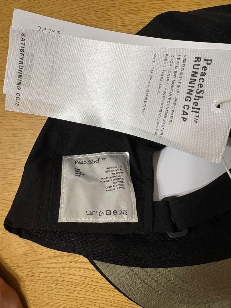 n*3様 Satisfy Running Cult Member Cap ブラッ - メルカリ