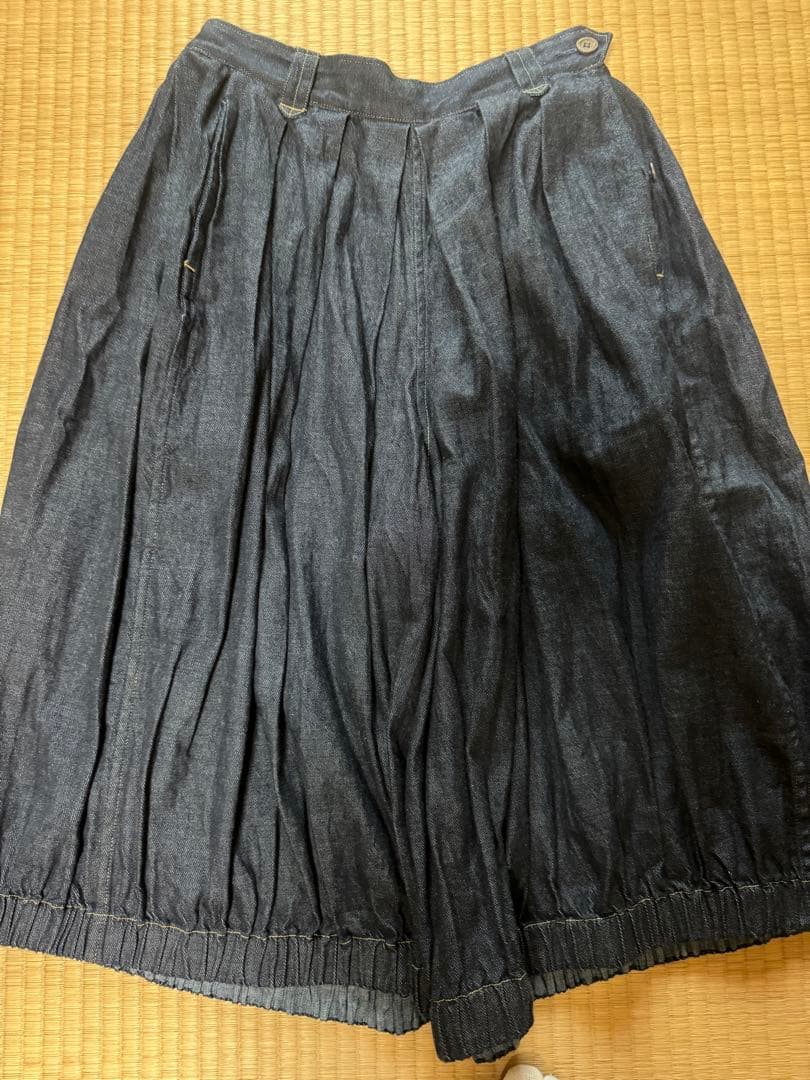 45r プチデニムのブルマパンツ(濃) M 値下げしました 5ポケットデニムパンツ | ジョンブル公式通販/JOHNBULL ONLINE STORE