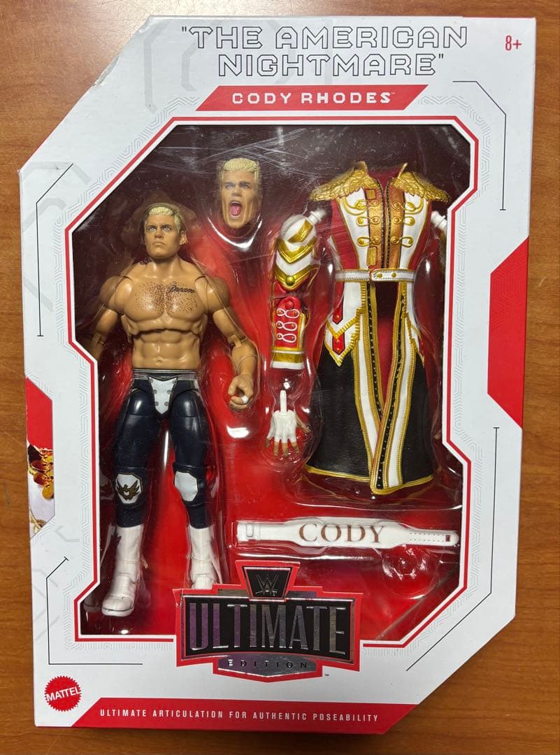 WWE コーディー・ローデス　アルティメットエディション　マテル　エリート Amazon.com: Mattel WWE Top Picks Elite Action Figure & Accessories