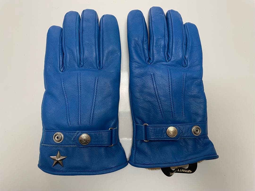 SCHOTT ワンスター　レザーグローブ Schott N.Y.C（ショット） Schott レザーグローブ メンズ 革手袋 ワン