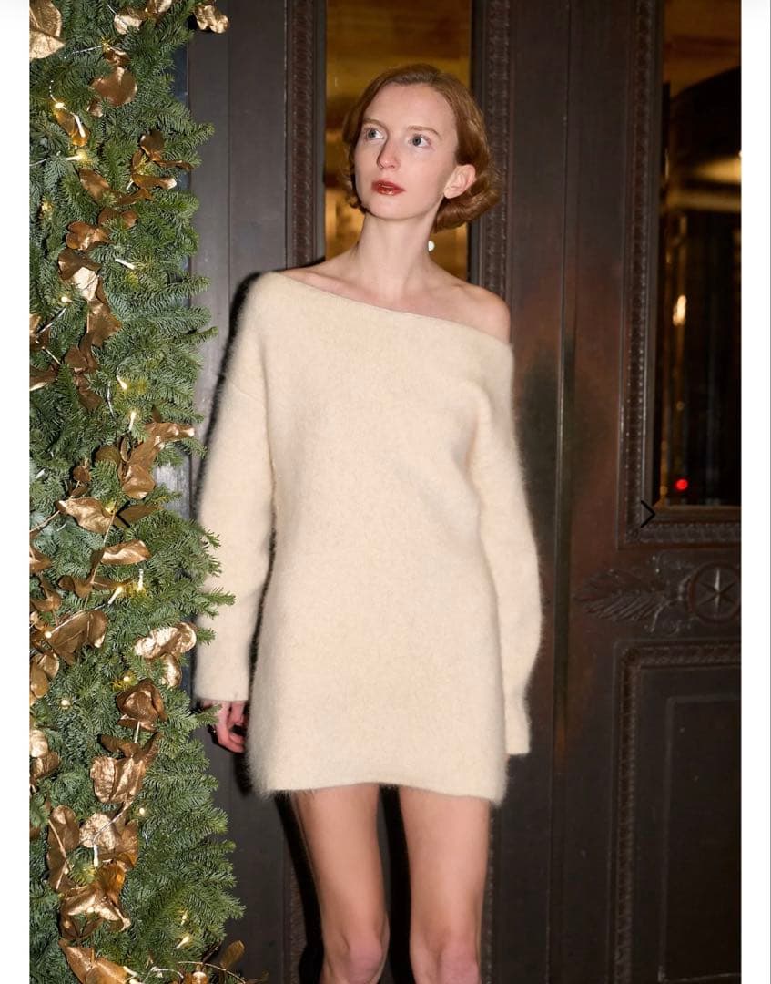 THE TOE Richmond Angora Sweater ワンピース - メルカリ