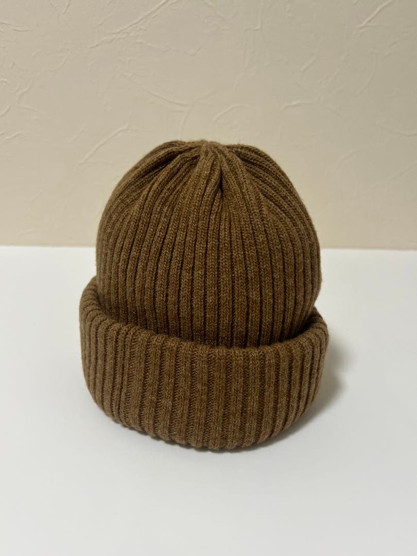 【美品】BURBERRY バーバリー ニット帽 ウール ブラウン BURBERRY（バーバリー） ビーニー MH CORE CASHMERE BEANIE 8058054