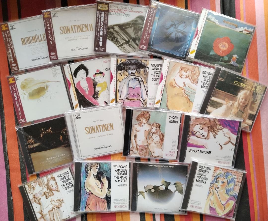 宮沢明子 クラシックCD18枚セット まとめて 菅野沖彦 宮沢明子(pf）/マイクと楽器の対話-1｜ 🔴日本人演奏家クラシック