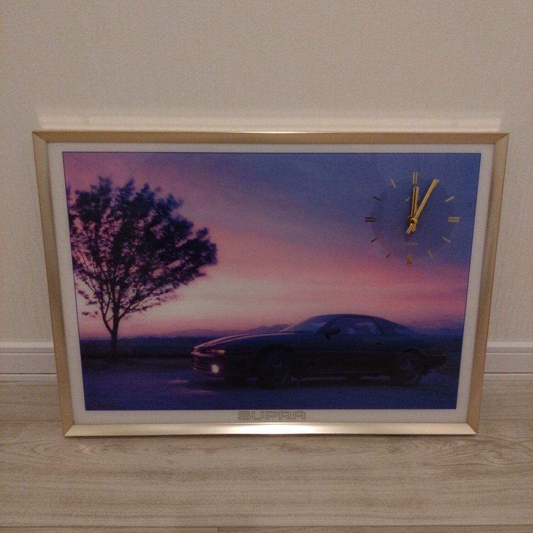 TOYOTA SUPRA 時計付パネル 希少品 レア物 ALBA Y723-5010 x TOYOTA のコレクション腕時計 - メルカリ