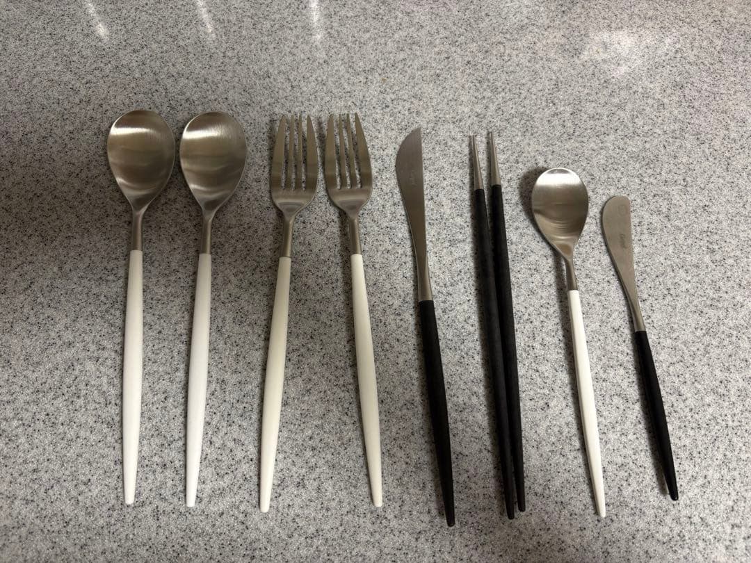 Cutipol カトラリー ホワイト ブラック クチポール(Cutipol)日本正規代理店 - ポルトガルを代表するカトラリー