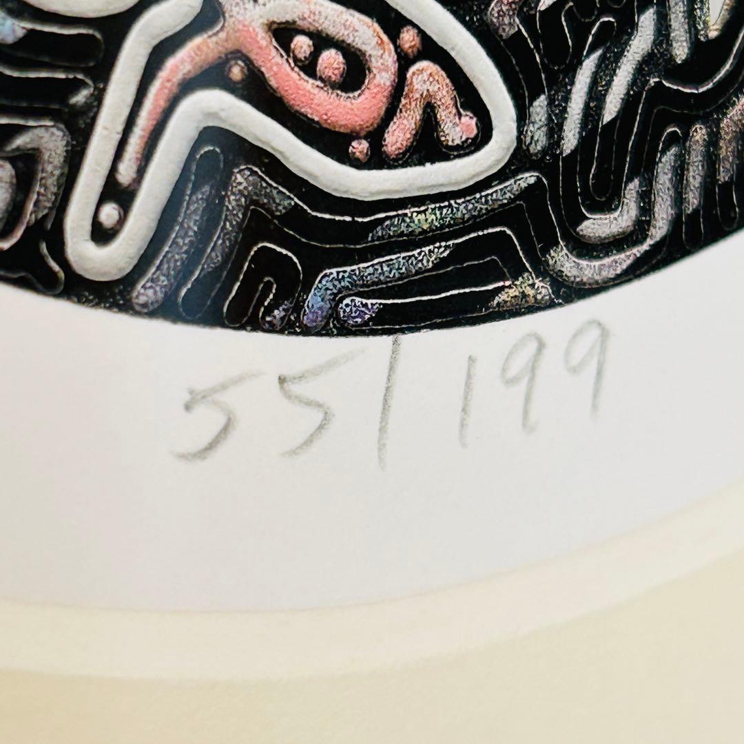 アンディ・レイキ「エンジェル502」中古 アート⭐︎シリアルNO 55/199