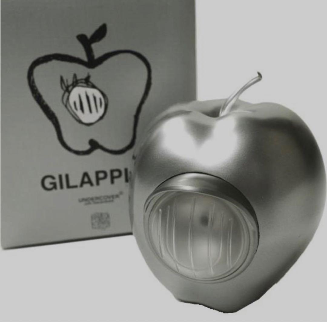 ギラップル　ライト　undercover シルバー 新品 UNDERCOVER x MEDICOM TOY アンダーカバー GILAPPLE LIGHT BE