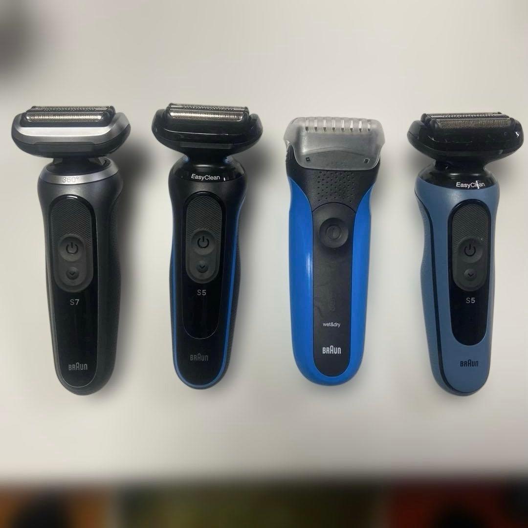 Braun メンズ電気シェーバー S7 S5 ４本セット 楽天市場】BRAUN メンズ電動シェーバー シリーズ5（52-A7000cc）カラー