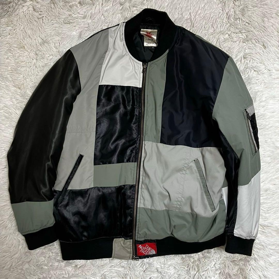 【希少】ナスングアム　フライトジャケット　ma-1 再構築　バリオスブルゾン ミリタリージャケット メンズ ma-1 ma1 ジャケット フライトジャケット