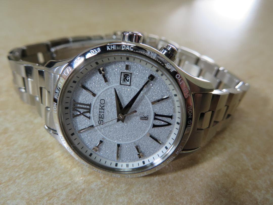 SEIKOセイコー ルキア ソーラー電波 ワールドタイム 1B35-0AB0 2026年最新】1b35-0ab0の人気アイテム - メルカリ
