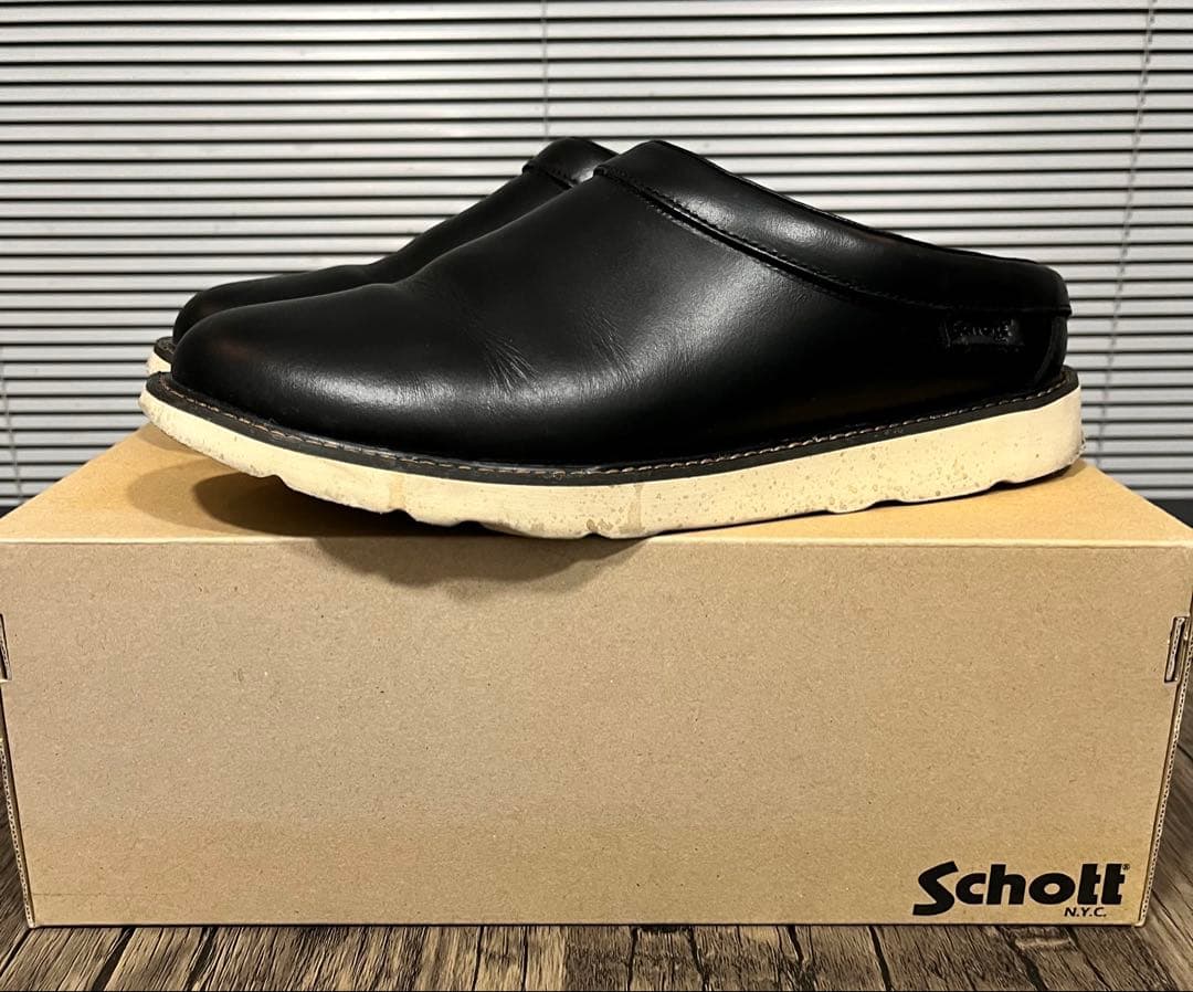 ショット 日本製 レザー クロッグ サンダル レッドウィング ダナー