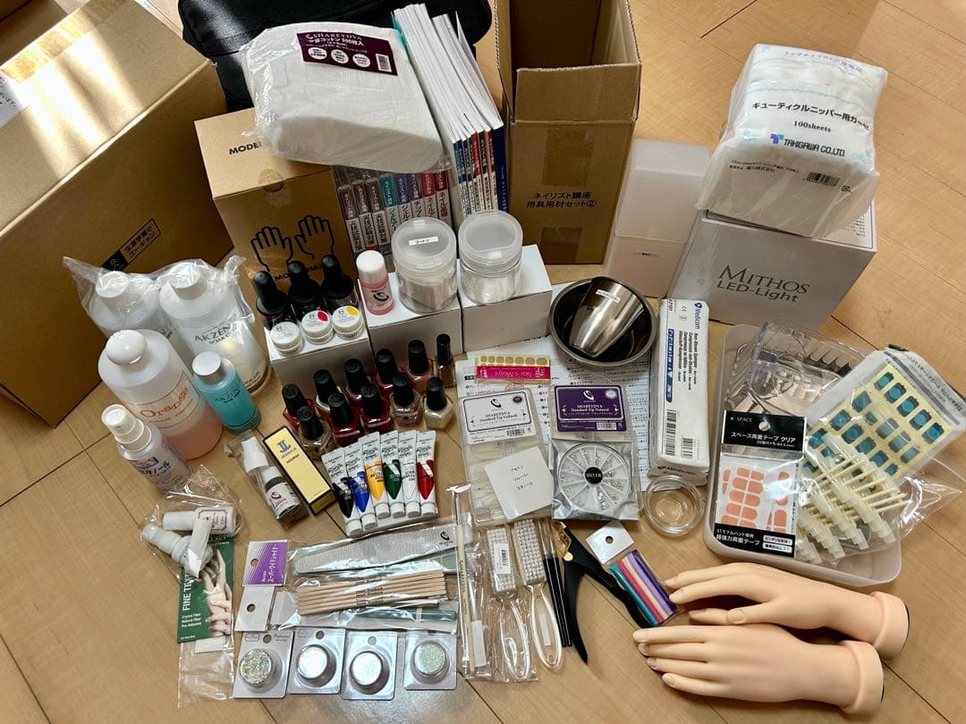 定価13万 ネイリスト講座 教材 ユーキャン 認定ハンド セット - メルカリ