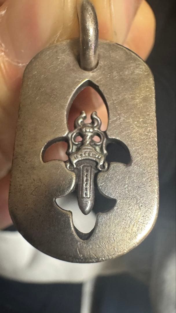 Chrom hearts フレア　ダガー ドックタグ ペンダント トップ 楽天市場】クロムハーツ CHROME HEARTS フレアダガー ドッグタグ