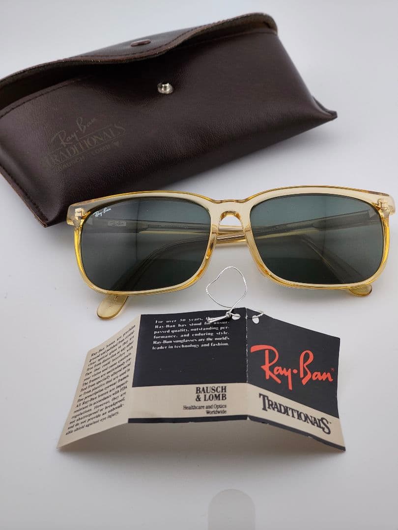 ビンテージ　B&L Ray-Ban　トラディショナル Yahoo!オークション -「ray-ban b&l トラディショナル」の落札相場