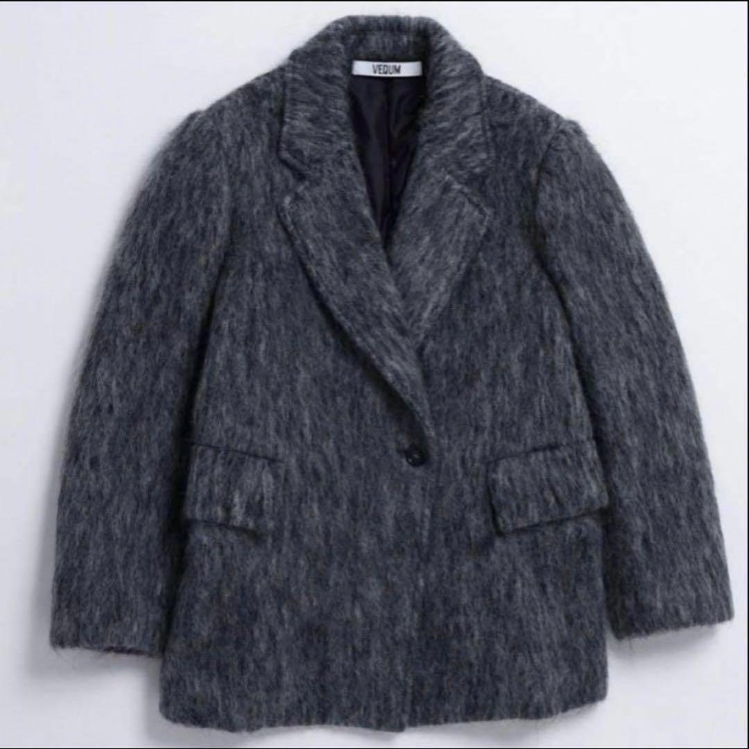 VEQUM シャギージャケットコート VEQUM】SHAGGY COAT（その他アウター）｜VEQUM（VEQUM）のファッション