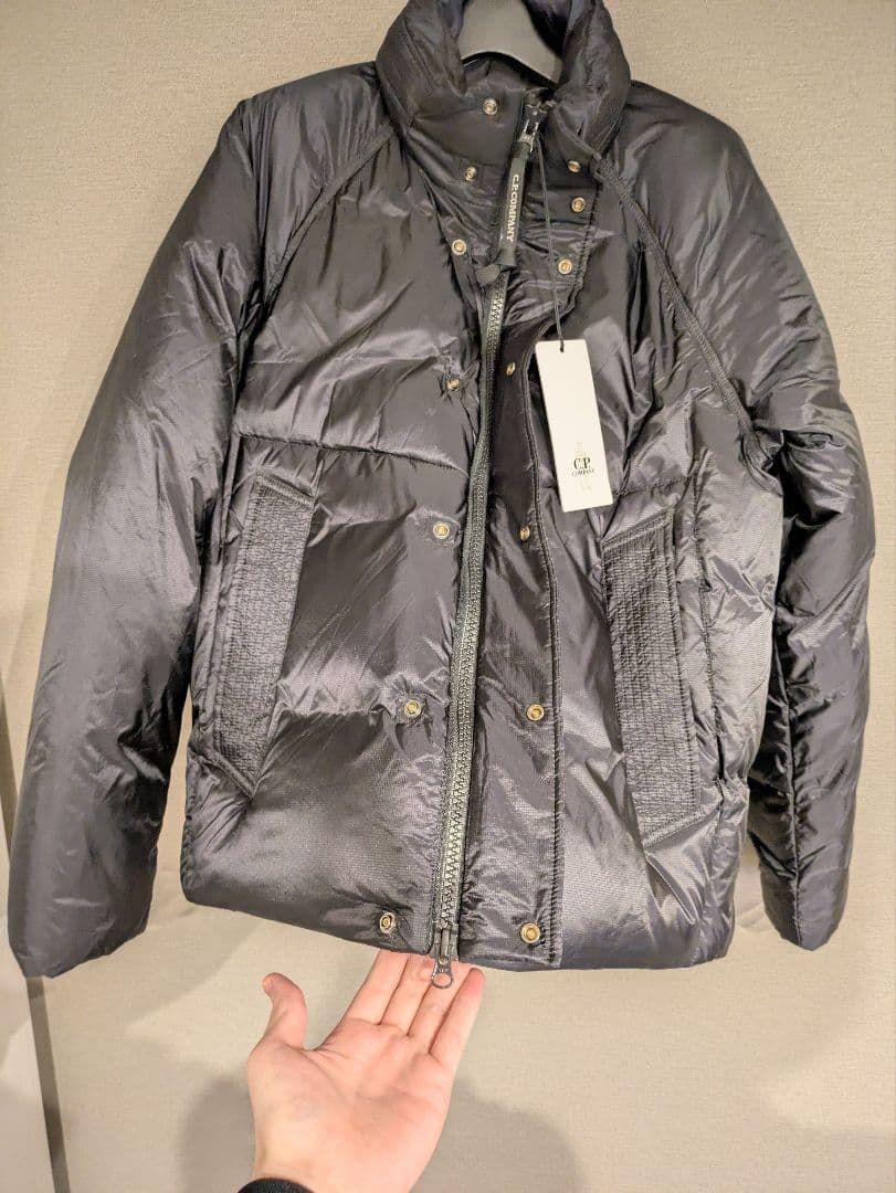 ジャケット・アウター C.P.Company DOWN SHIELD JACKET BLACK S