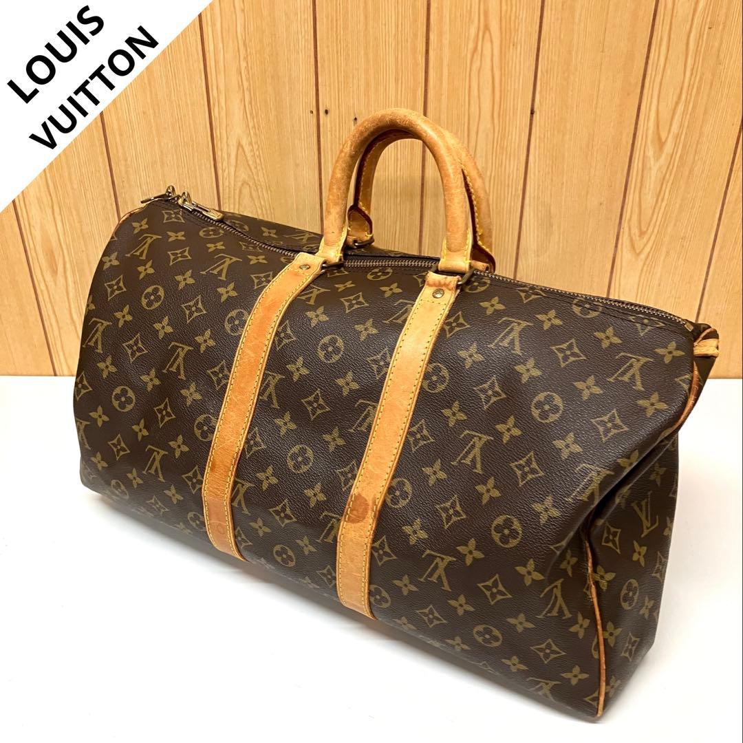 ES112 LOUIS VUITTON ルイヴィトン キーポル45 モノグラム 中古・古着通販】LOUIS VUITTON (ルイ ヴィトン) モノグラム キーポル