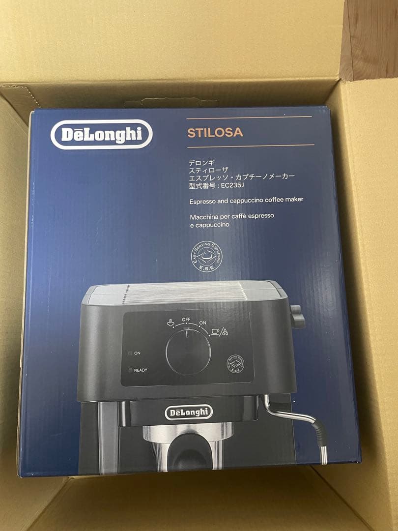 De'Longhiエスプレッソメーカー スティローザ EC235J-BK 2.jpg