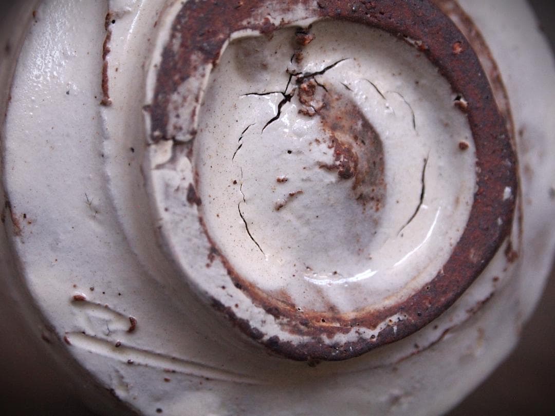 人気作家☆人気作家☆辻村塊【師＆父：辻村史朗】☆粉引湯のみAA