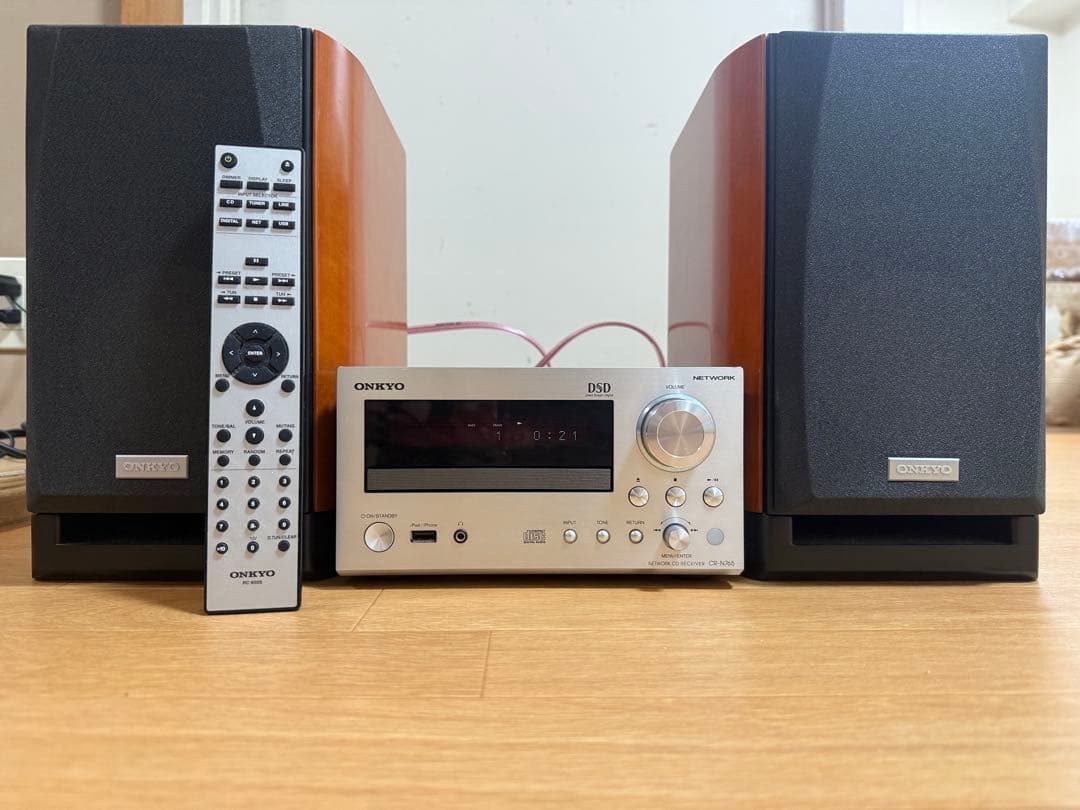 ONKYO ミニコンポ リモコン付き CR-N765 D-212EX 美品 2026年最新】onkyo cr-n765の人気アイテム - メルカリ
