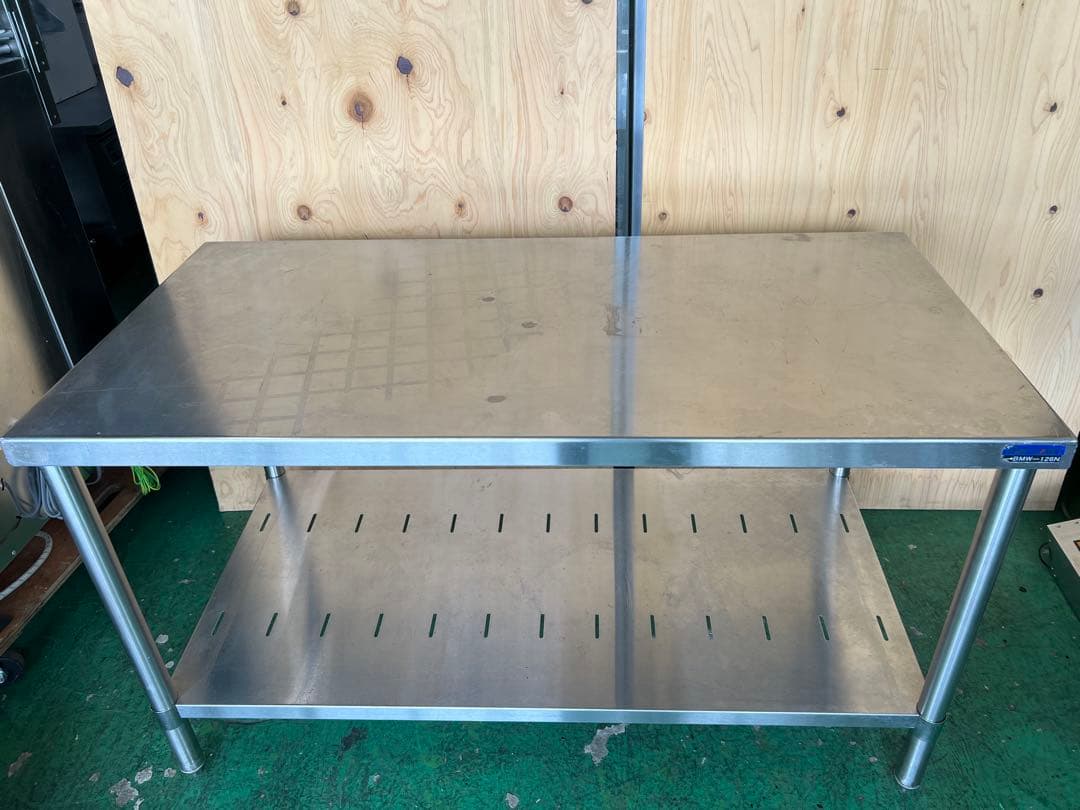 マルゼン作業台1200x600x700 マルゼンBW-126N|作業台 バックガードなし|作業台|作業機器・板金類