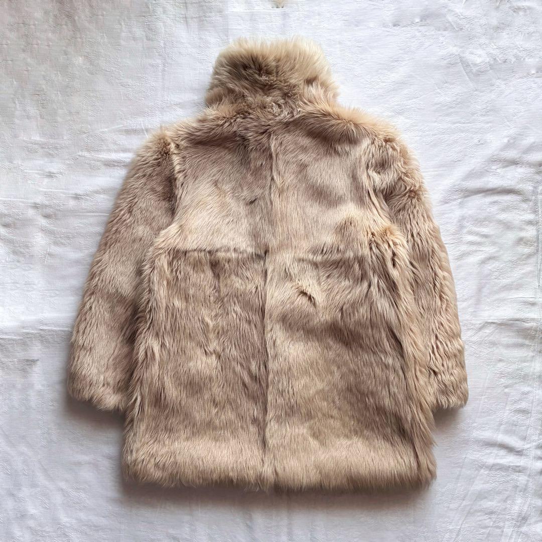 fairy grunge reversible real fur jacket