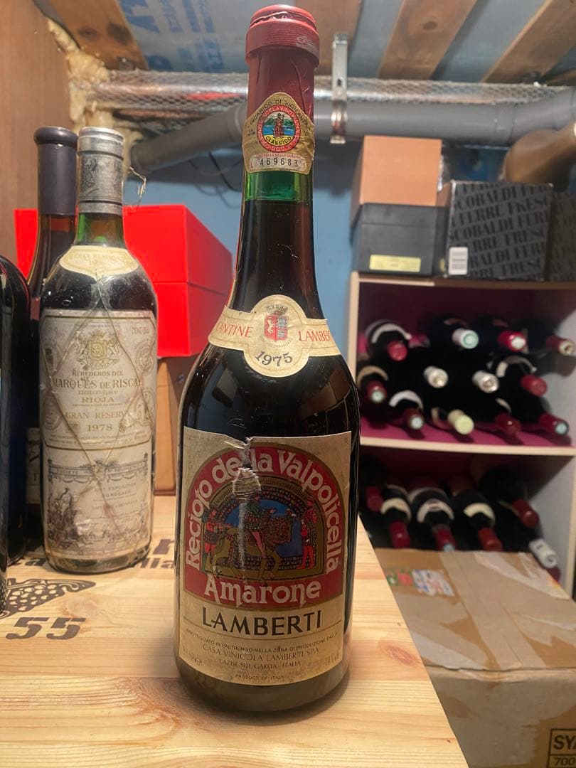 1975年 Lamberti Amarone Valpolicella 1975 Lamberti Recioto della Valpolicella Amarone, Veneto, Italy