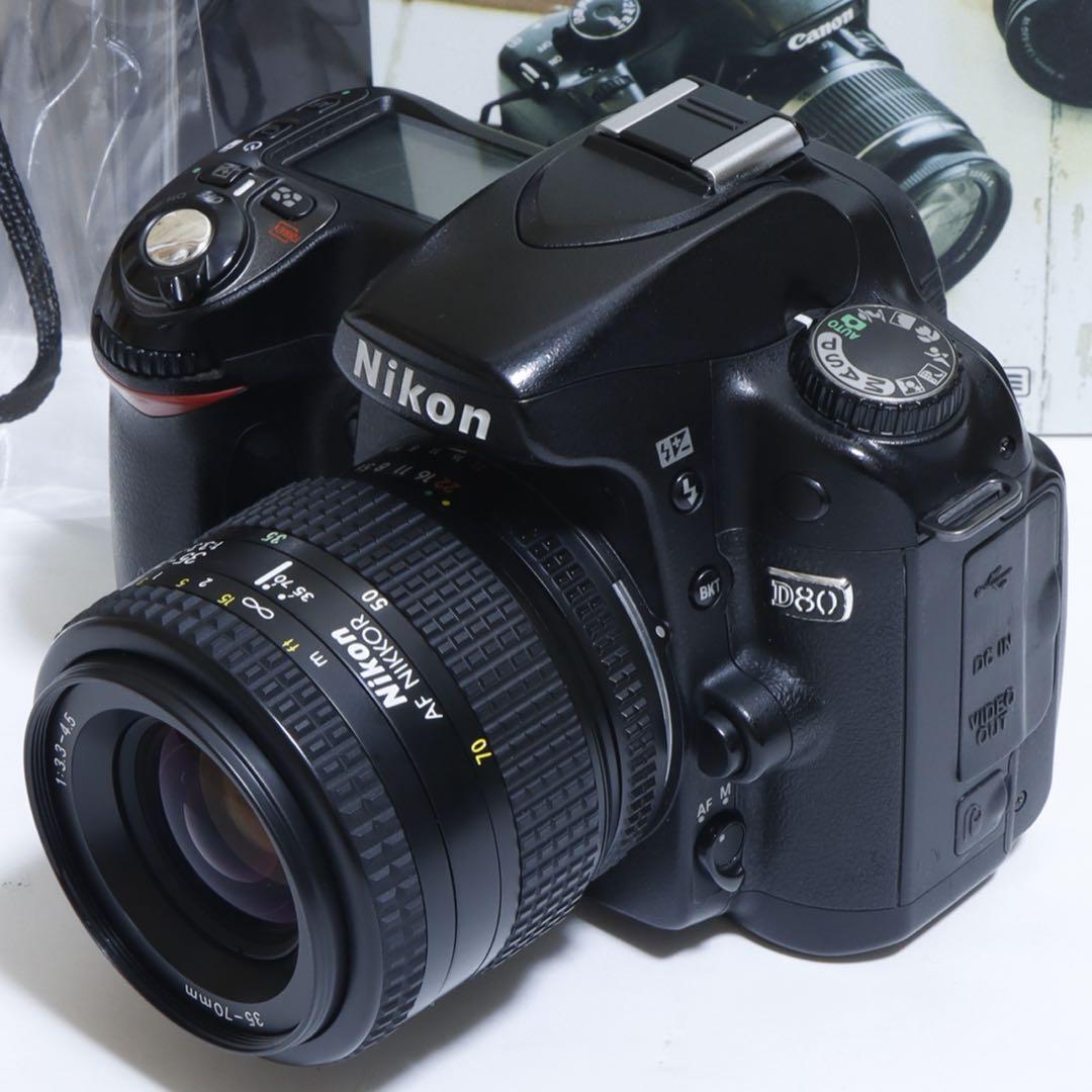 ☆スマホに送れる一眼レフ☆WiFi☆ Nikon D80セット ☆スマホに送れる一眼レフ☆WiFi☆ Nikon D80セット - メルカリ