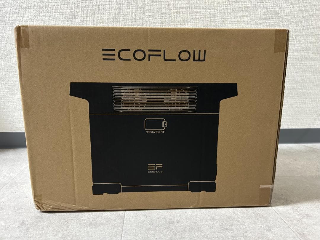発電機・ポータブル電源 EcoFlow DELTA 2 EcoFlow DELTA 2 ポータブル電源 1024Wh リン酸鉄リチウムイオン 80分
