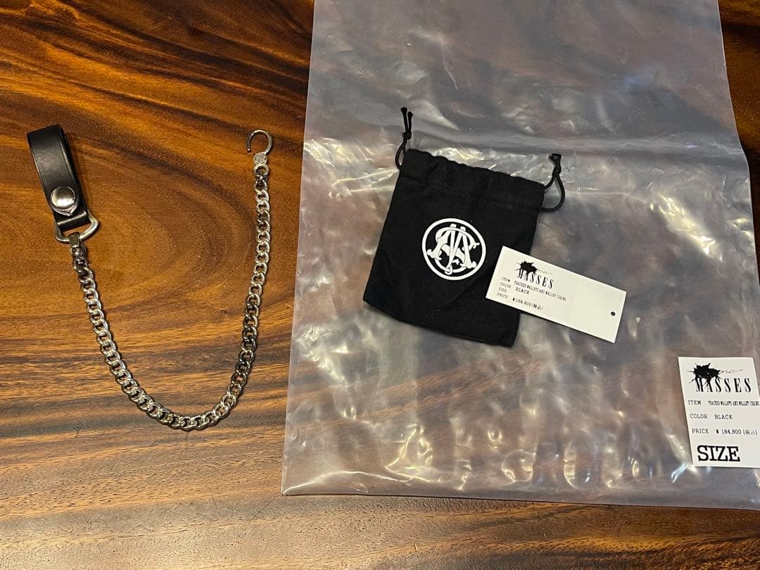 マシス　MASSES ウォレットチェーン　silver925 楽天市場】マシス トラッカーウォレット & ウォレットチェーン