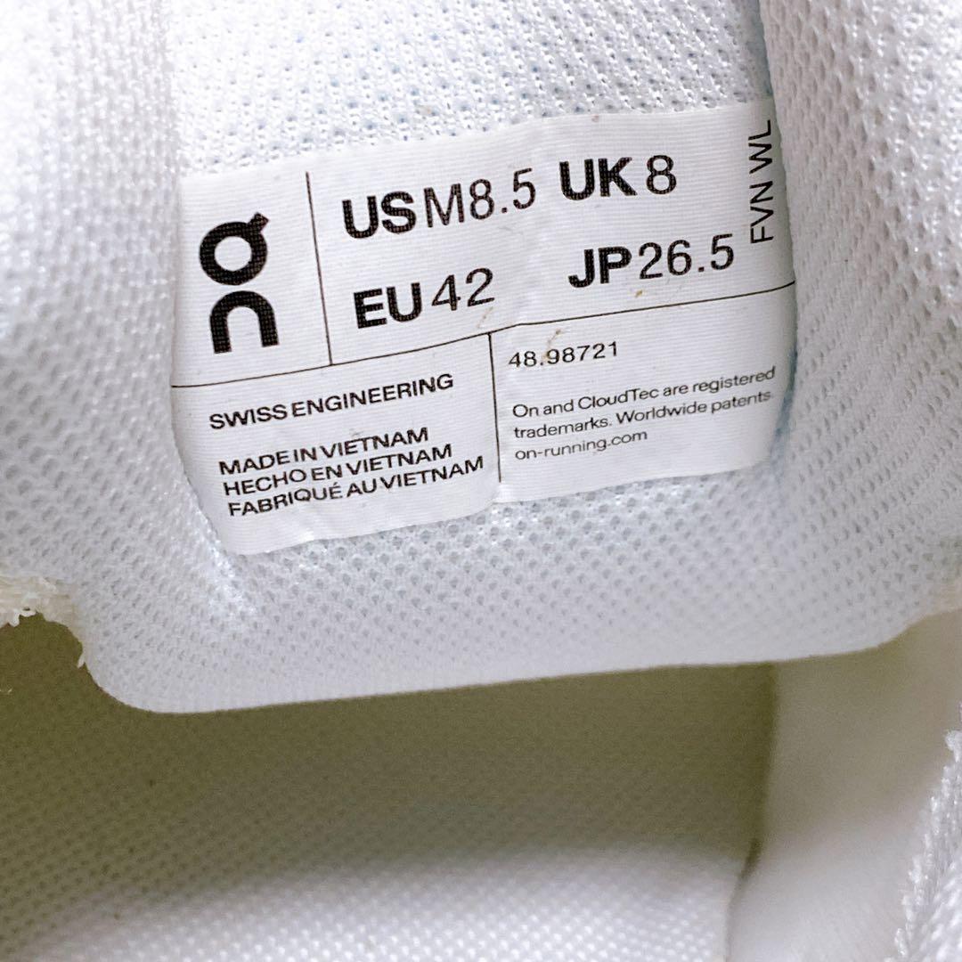 極美品　On オン　THE ROGER Pro ロジャープロ　26.5cm　青