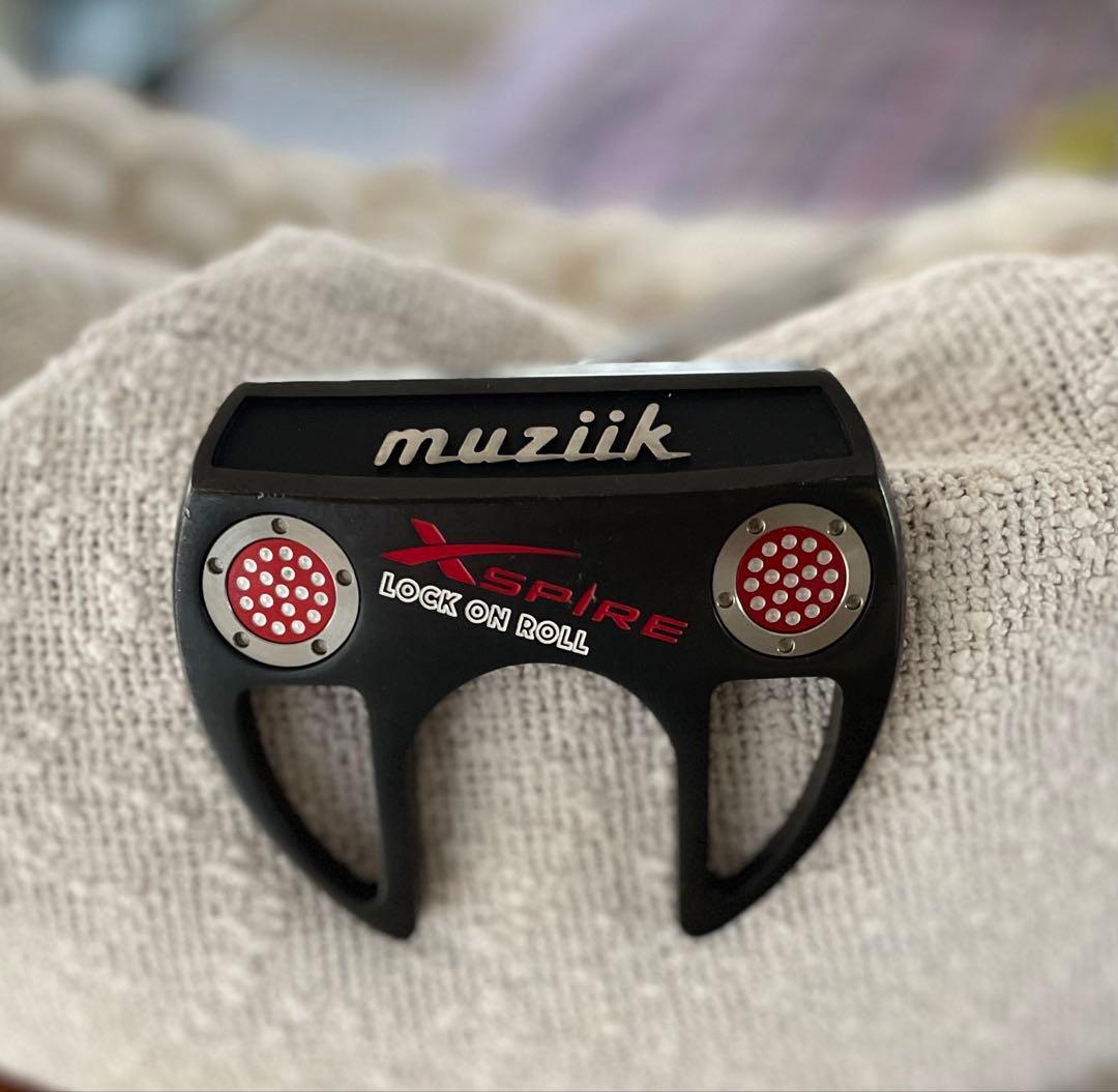 【レア】muziik Xspire Lock On Roll長尺パター muziik（ムジーク） 【期間限定】 ロックンロール パター muziik