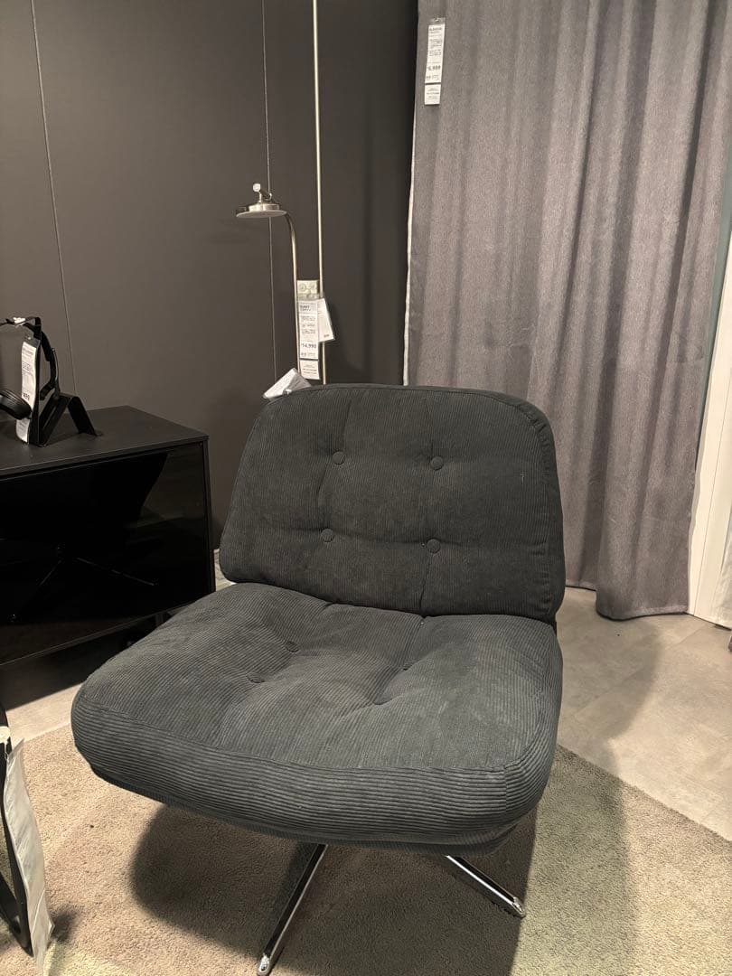 《「新品＊未開封」》椅子 ソファ IKEA ディヴリンゲ 回転パーソナルチェア