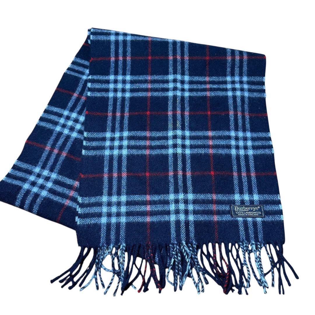 美品 Burberry ノバチェック マフラー イングランド製 - メルカリ