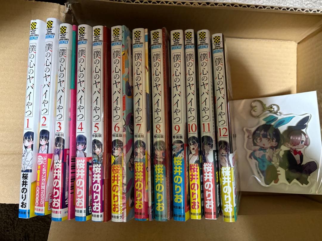 d*3様 僕の心のヤバイやつ 1~12巻　小冊子付き　全巻セット コミック全巻セット・まとめ買い】僕の心のヤバイやつ(1～13巻)セット