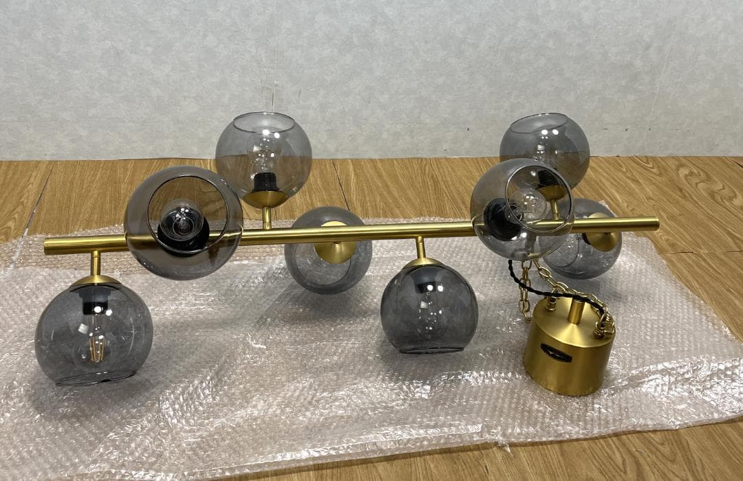 Y☆622 ハモサ BIARRITZ 8 ペンダントランプ　GS-018 GS-018GDGY HERMOSA ハモサ BIARRITZ 8 ビアリッツ8 ペンダントランプ