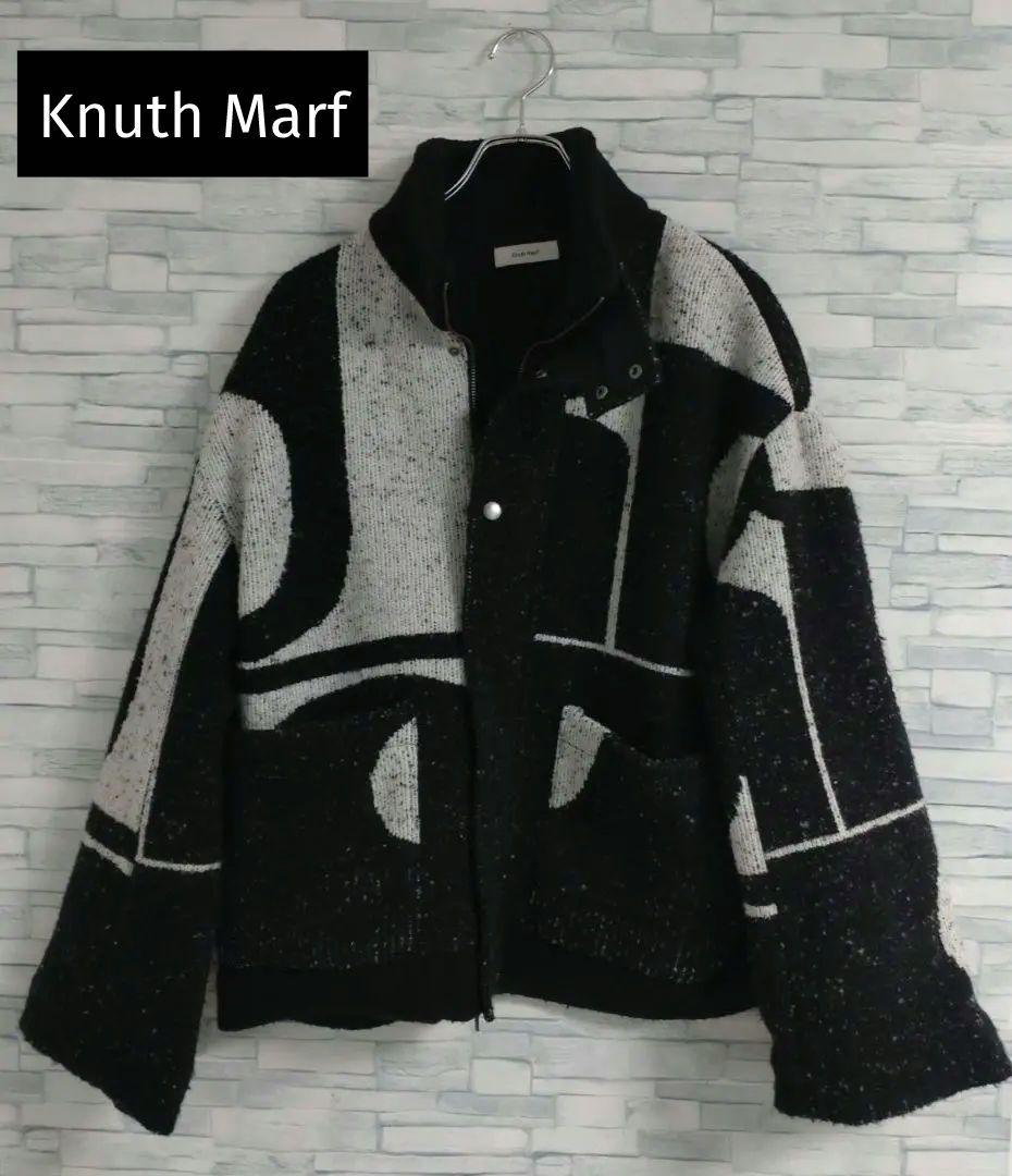 ❀ クヌース マーフ【F】 アクセントパターン ニットジャケット ❀ Knuth Marf - accent pattern knit jacket(unisex) / アクセント